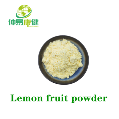 Lemon fruit powder